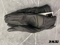 Перчатки взрослые REVIT XD2-56 с перфорацией цв. Черный р. M