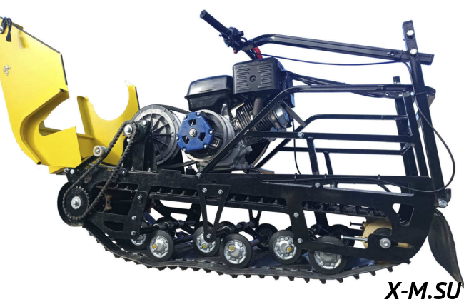 Мотобуксировщик РЫБАК PKD 15 л.с. (длинная база 1430мм)