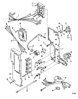 Электрические компоненты 2-Х ТАКТНОГО ПЛМ MERCURY 90 Серийный номер от 0B240451 до 0C221999