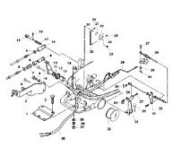 Комплект для дистанционного управления 4-Х ТАКТНОГО ПЛМ MERCURY 4 Серийный номер от 0R067090 и выше