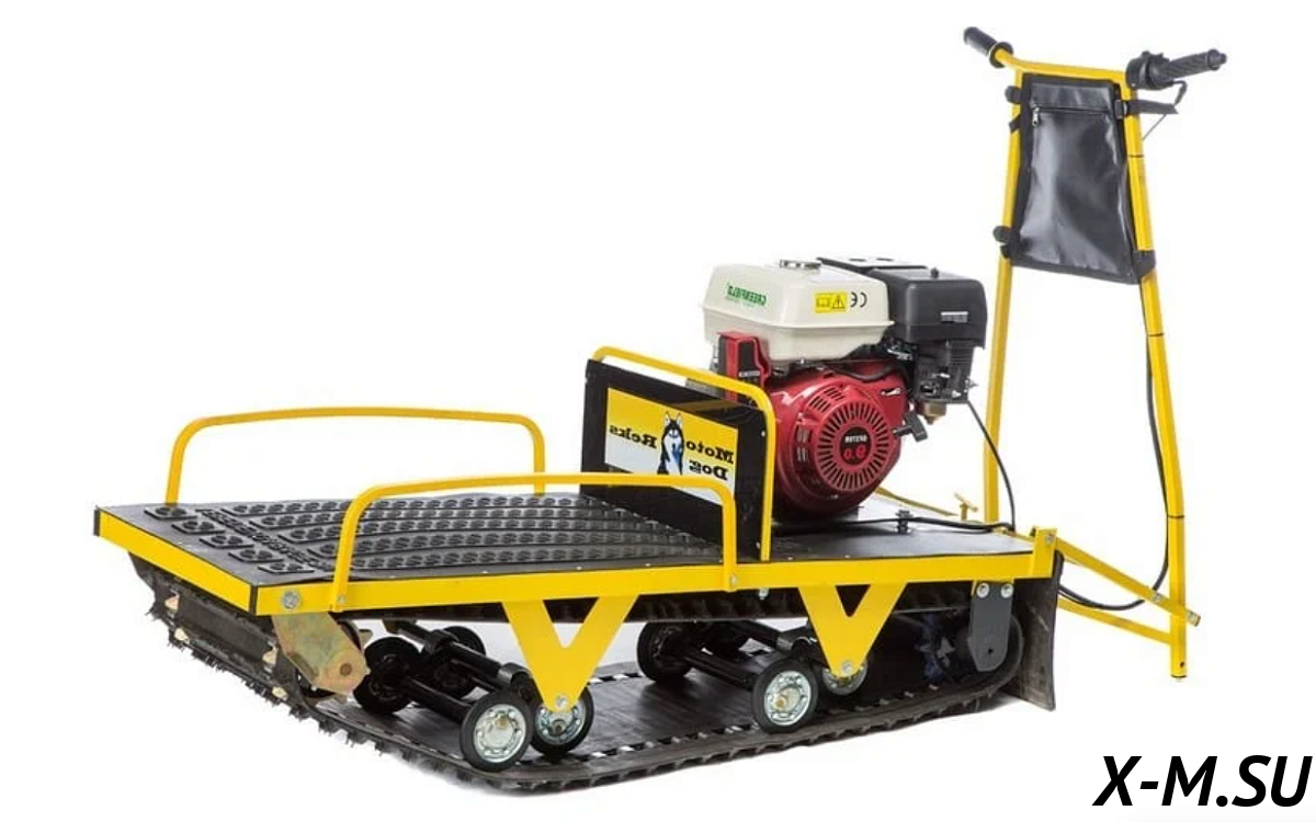 Мотобуксировщик Lebedev Motors РЕКС RV511