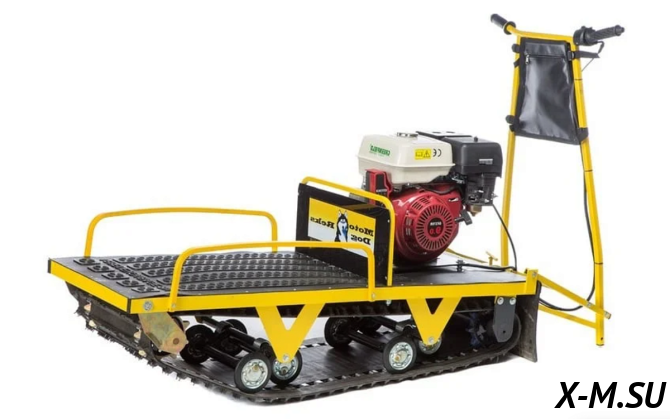 Мотобуксировщик Lebedev Motors РЕКС RV511