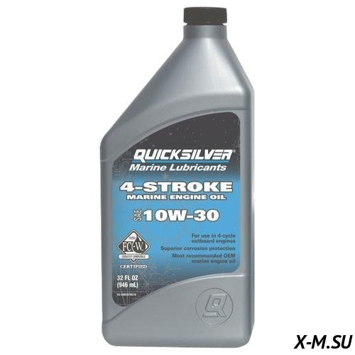 МАСЛО 4T QUICKSILVER (MERCURY) 10W30 МИНЕРАЛЬНОЕ (1л) МАСЛО 4T QUICKSILVER (MERCURY) 10W30 МИНЕРАЛЬНОЕ (1л)