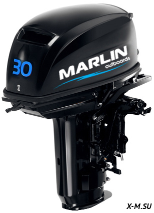 Лодочный мотор MARLIN MP 30 AMH в комплекте с водометной насадкой Лодочный мотор MARLIN MP 30 AMH в комплекте с водометной насадкой