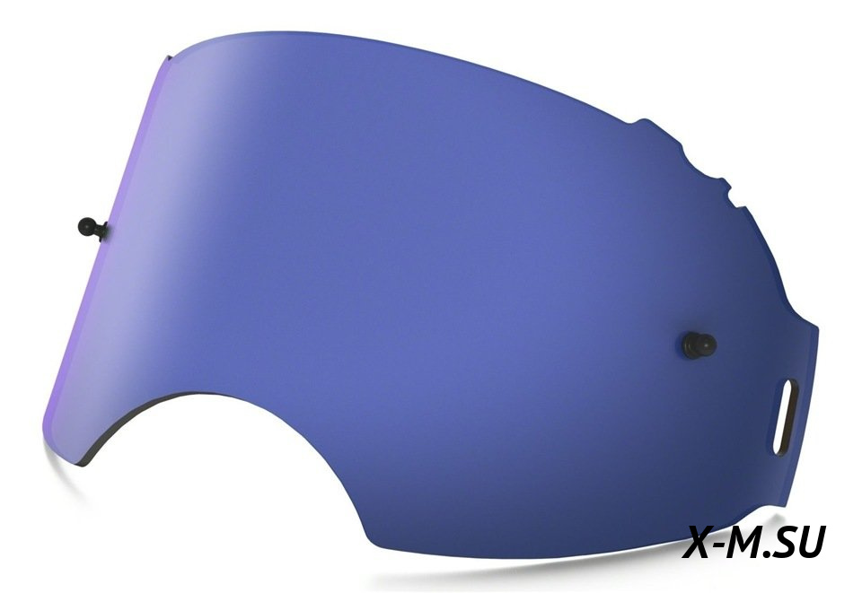 Линза Oakley Airbrake PRIZM MX синяя Iridium одинарная (101-133-013) Линза Oakley Airbrake PRIZM MX синяя Iridium одинарная (101-133-013)