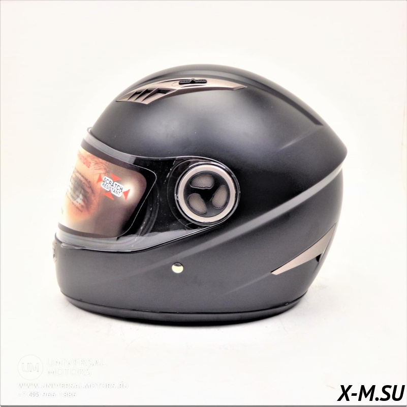 Шлем мото HIZER 527 #2 matte-black Шлем мото HIZER 527 #2 matte-black