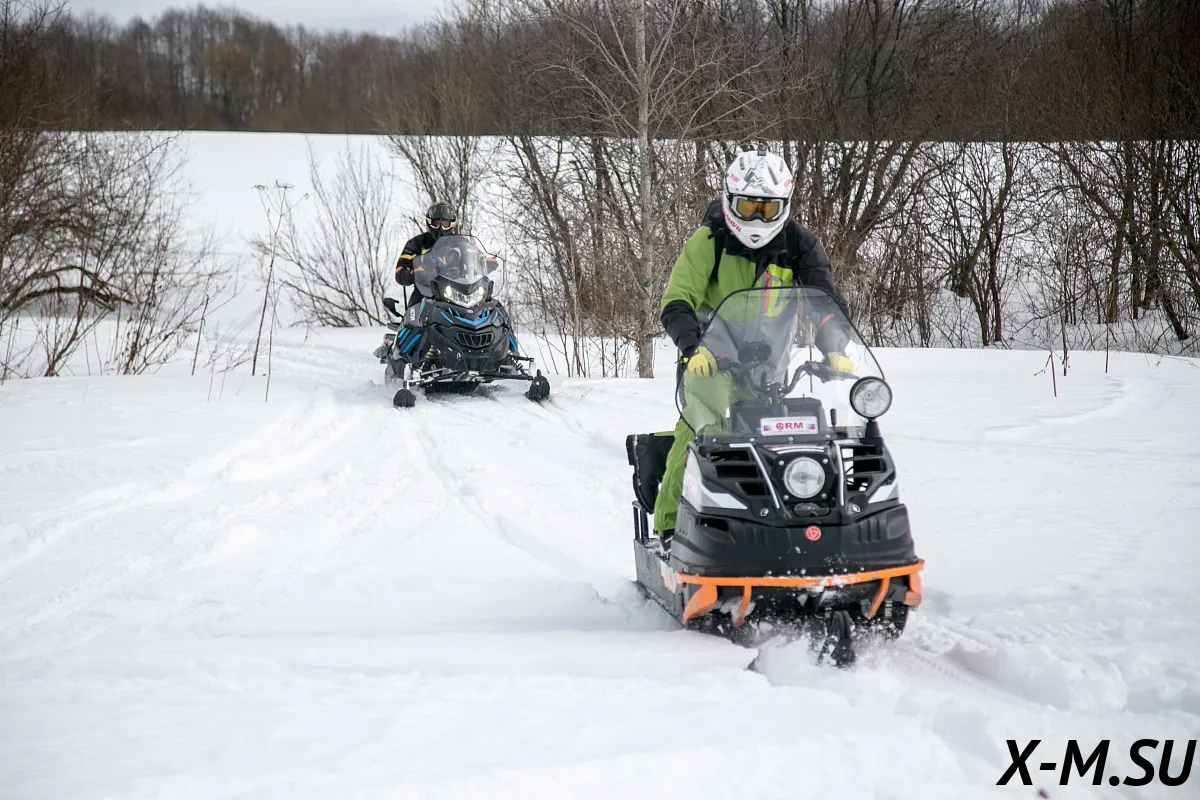 Снегоход Русская механика РМ БУРАН ЛИДЕР АДЕ