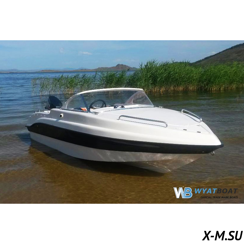 Стеклопластиковый катер WYATBOAT Neman-450 Стеклопластиковый катер WYATBOAT Neman-450