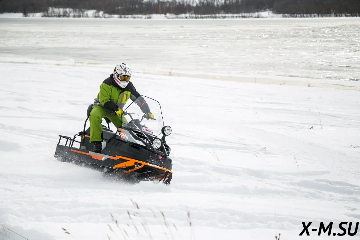 Снегоход Русская механика РМ БУРАН ЛИДЕР АДЕ