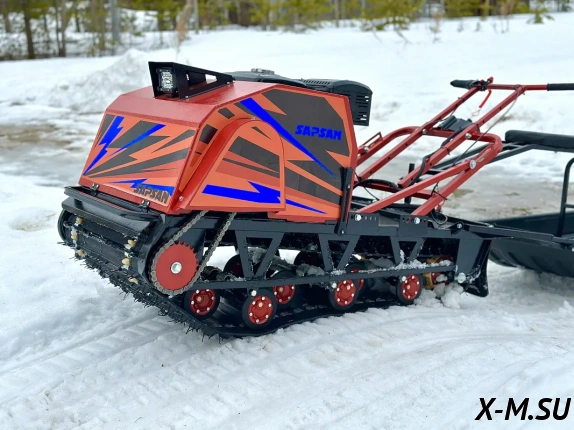 Мотобуксировщик PROMAX SAPSAN 15 COMBI с модулем (эл.стартер)