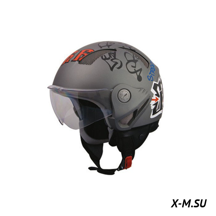 Шлем "THH" T-9 #1 MATT DARK GRAY/BLUE Шлем "THH" T-9 #1 MATT DARK GRAY/BLUE