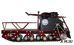 Мотобуксировщик MOTODOG 500 LONG 15 задний привод